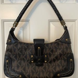 Michael Kors small shoulder bag black and brown